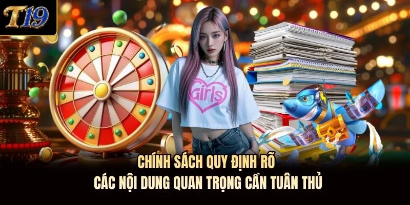 Chính sách quy định rõ các nội dung quan trọng cần tuân thủ Chính sách quy định rõ các nội dung quan trọng cần tuân thủ