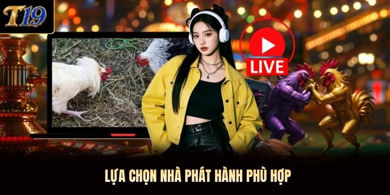 Lựa chọn nhà phát hành phù hợp Lựa chọn nhà phát hành phù hợp